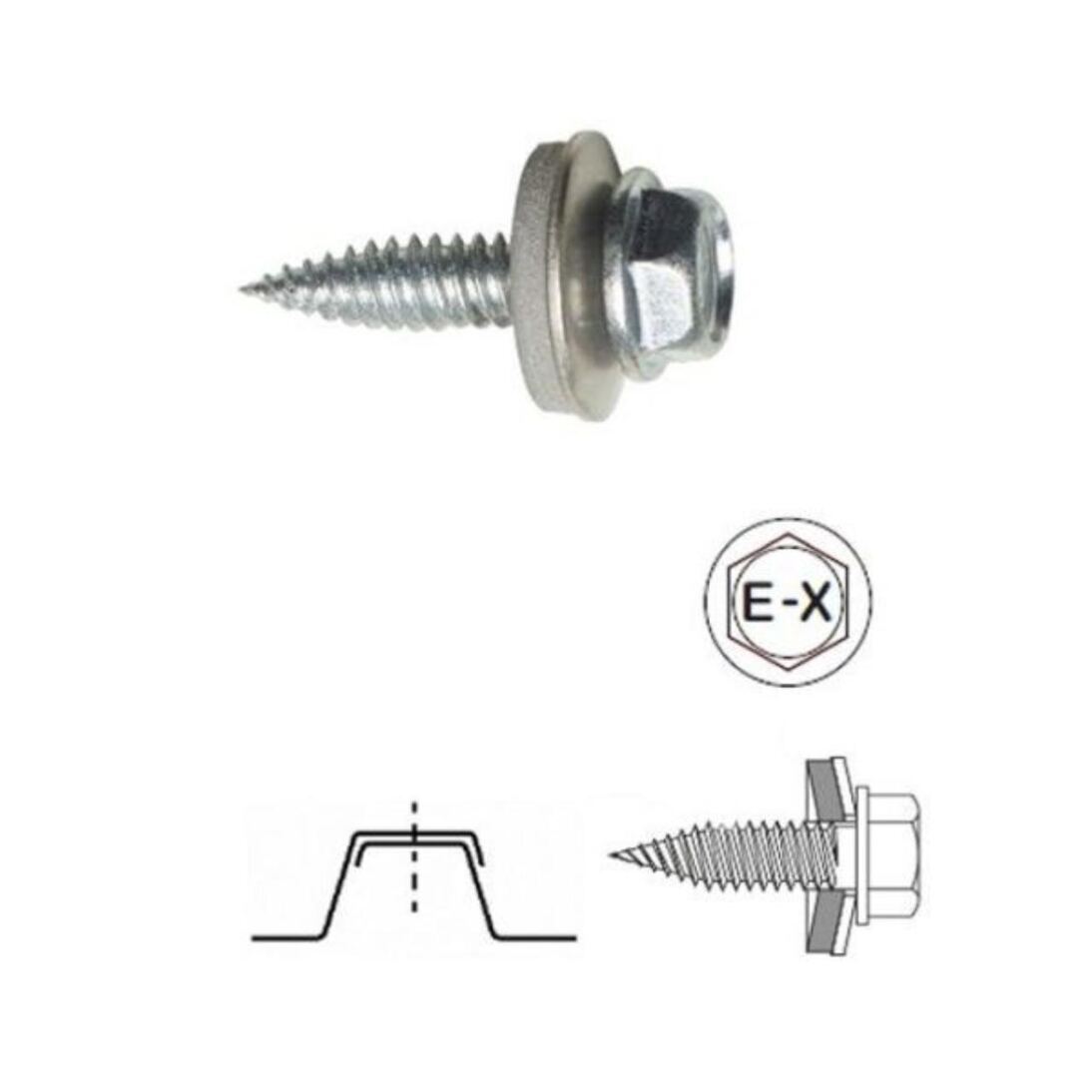 Inox A2 Dünnblechschraube Spanlos
