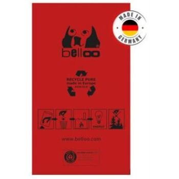 belloo Hundekotbeutel geblockt, recycle pure