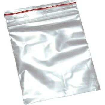 Druckverschlussbeutel mit Beschriftungsfeld