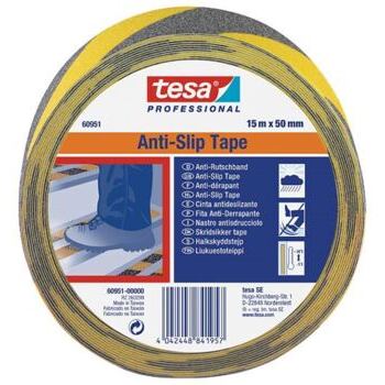 Tesa Anti-Rutschband gelb/schwarz
