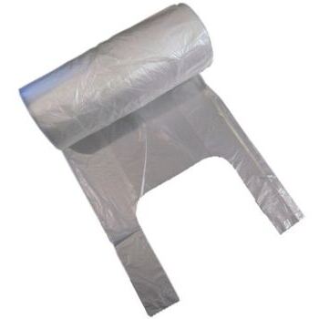 Rollenknotenbeutel transparent, gelocht