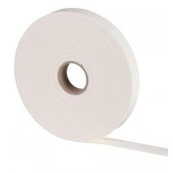 PVC-Luft- und Staubdichtung, weiss, 6mm, ohne Folie