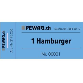 Gutscheinblock "Hamburger"