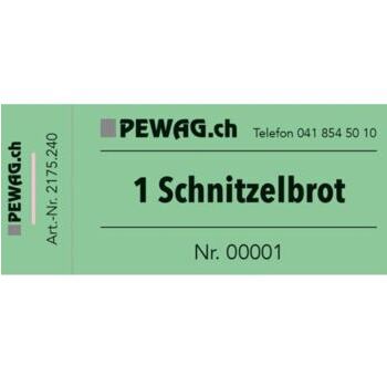 Gutscheinblock "Schnitzelbrot"