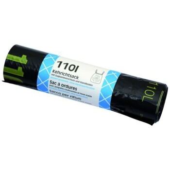 Kehrichtsack Zugband eingeschweisst, 110 L