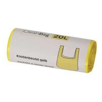 Hemdchen / Knotenbeutel 20l, gelb