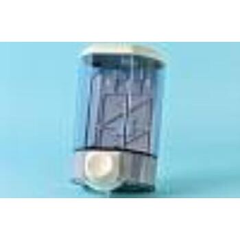 Dispenser Flüssigseife 1.1 Liter, weiss / transparent