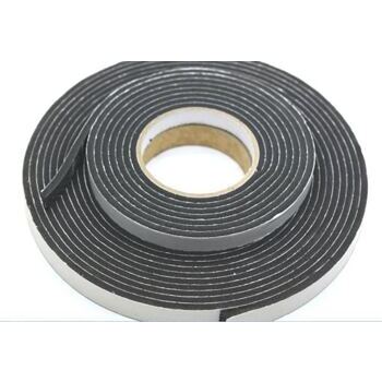 PVC - Montageband, schwarz, 1.5 mm