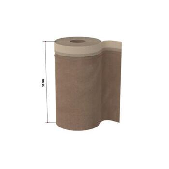 Abdeckpapier mit Klebeband