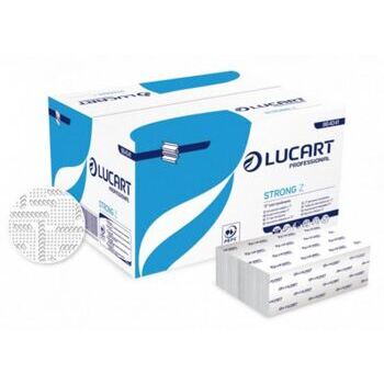 Falthandtuch Lucart Strong Z-Falz, weiss, 2-lagig