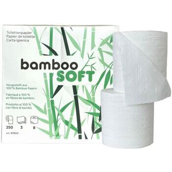 Toilettenpapier BambooSoftl, 3-lagig, weiss