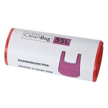Hemdchen / Knotenbeutel 35l, pink
