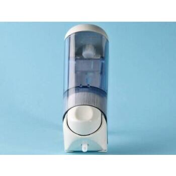 Dispenser Flüssigseife 0,17 Liter, weiss / transparent