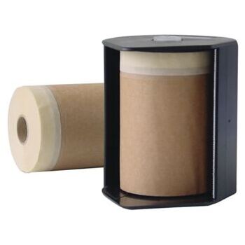 Abdeckpapier mit Klebeband