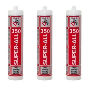 Super All 350, Kleb und Dichtstoff, Hybrid, weiss