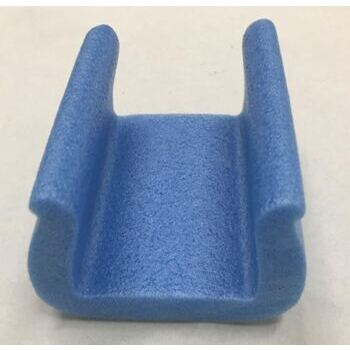 U-Kantenschutzprofil blau