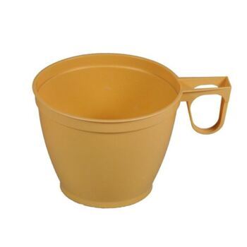 Kaffeetasse 1.8 dl mit Griff, beige