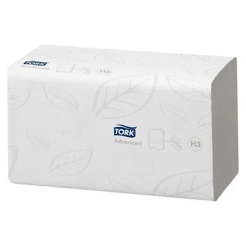Falthandtuch Tork V-Falz, 2-lagig, weiss, H3