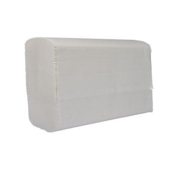 Falthandtuch Z-Falz, 2-lagig, weiss