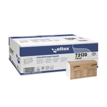 Falthandtuch W-Falz, 3-lagig, weiss