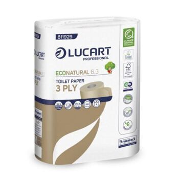 Toilettenpapier Lucart Eco Natural