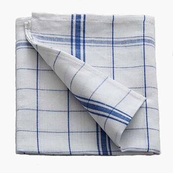 Geschirr- Handtuch aus Halbleinen