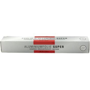 Aluminiumfolie in Spenderbox