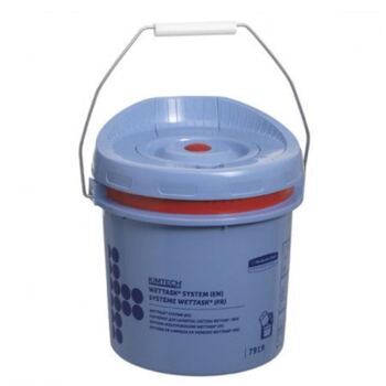 Rollspendereimer Wettask blau