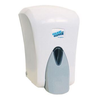 Dispenser Flüssigseife 1 Liter, weiss / grau
