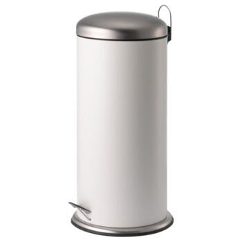 Treteimer, weiss, 30l