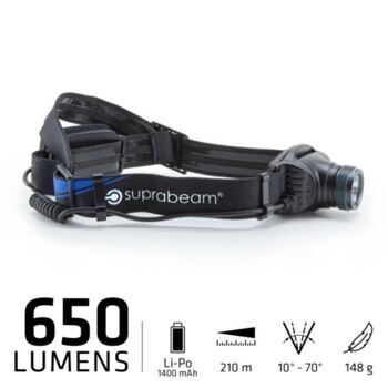 Stirnlampe V3air, rechargeable