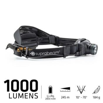 Stirnlampe V3pro, rechargeable