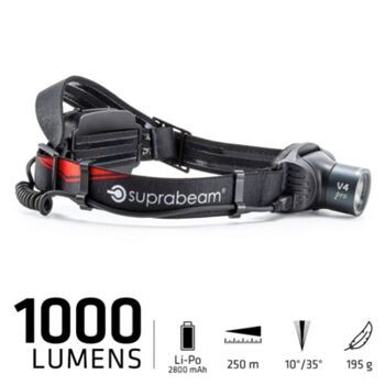Stirnlampe V4pro, rechargeable