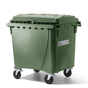 Kunststoff Grosscontainer grün