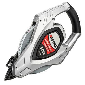 Rollmassband Stahl Fiberglas 50m