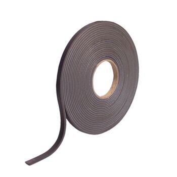 PVC-Wasserdichtung weich, schwarz, 6 mm