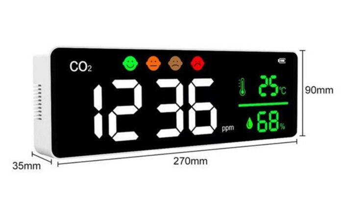 CO2 Überwachungsgerät Mini / Ampelsystem