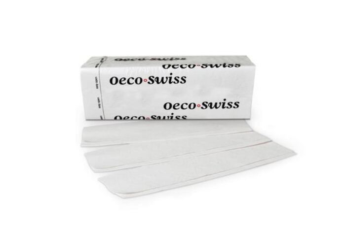 Falthandtuch Oeco Swiss Z-Falz, weiss, 2-lagig