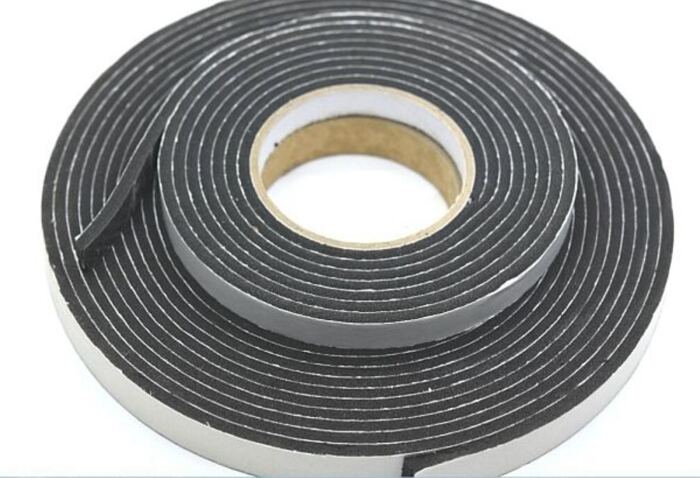 PVC - Montageband, schwarz
