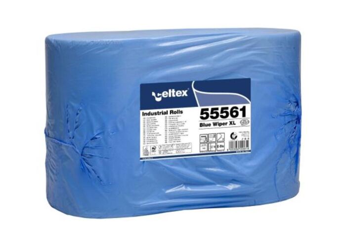 JUMBO-Reinigungsrollen, 2-lagig, blau