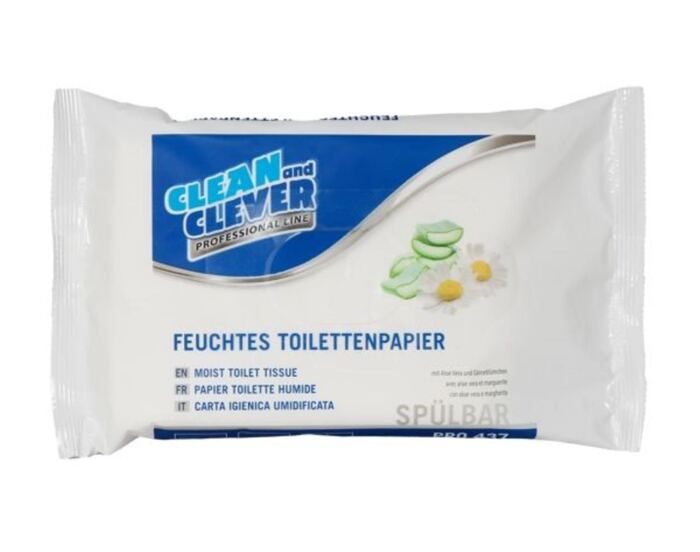 Toilettenpapier feucht