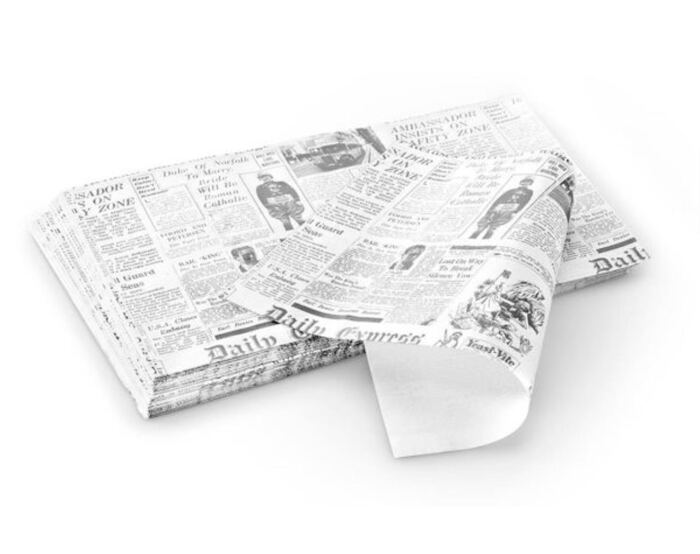 Wickelpapier "Newspaper"
