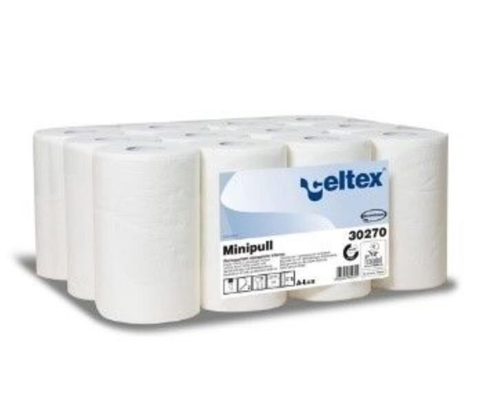 Mini-Reinigungsrollen, 2-lagig, weiss