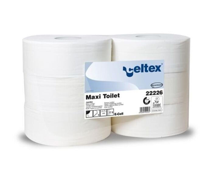 Toilettenpapier JUMBO, 2-lagig, weiss
