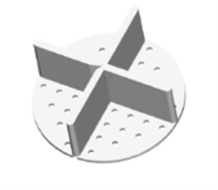 ABK-Plattenauflage Typ X17