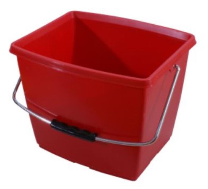 Wascheimer 12L, rot