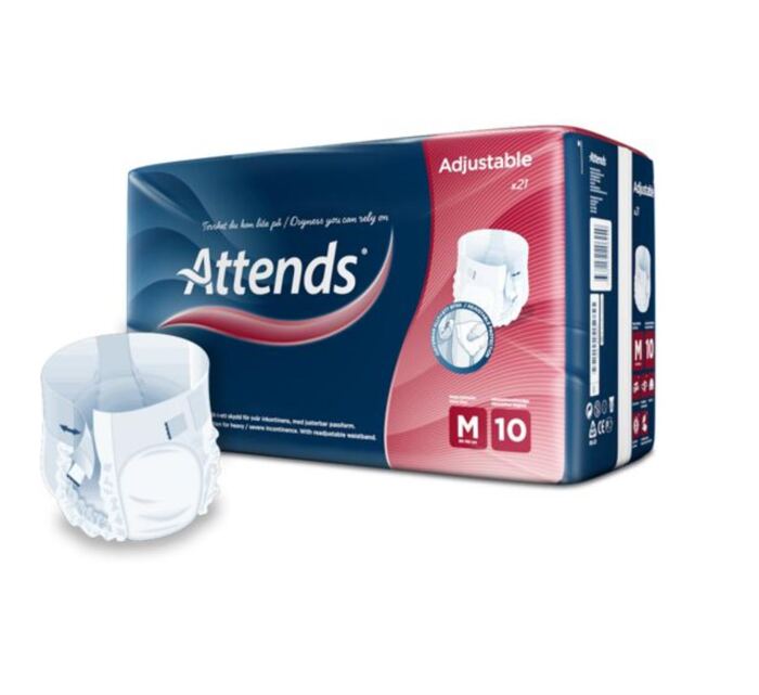 Attends ADJUSTABLE, schwere - totale Inkontinenz