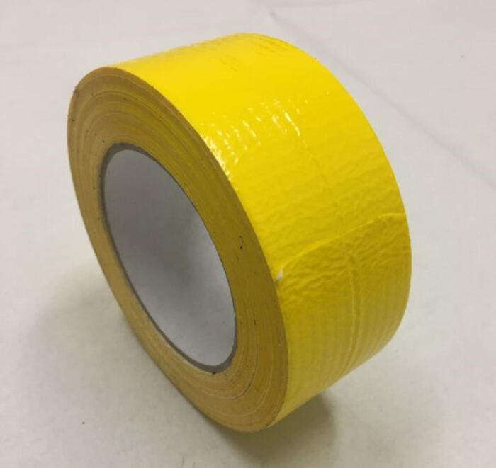 Betonklebeband mit Gewebe, gelb