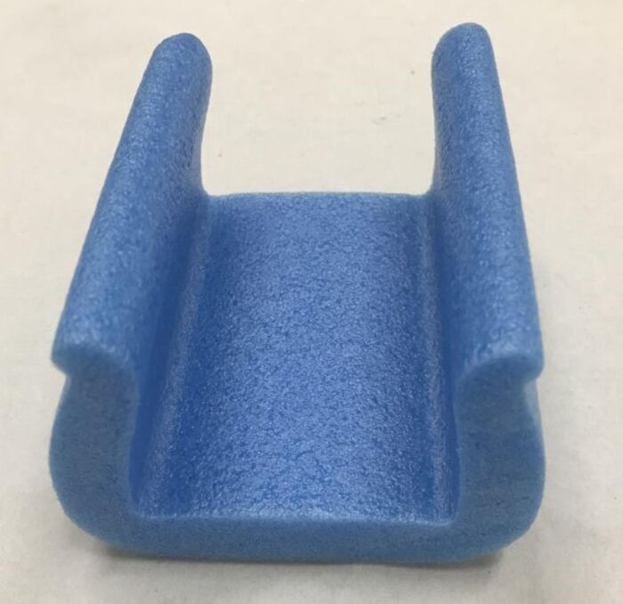 U-Kantenschutzprofil blau