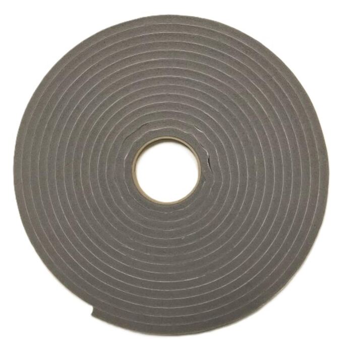 Anschlagband "PVC" grau